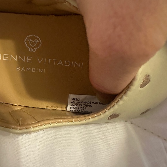 Adrienne Vittadini Baby Shoes with Heart Pattern - Picture 3 of 4